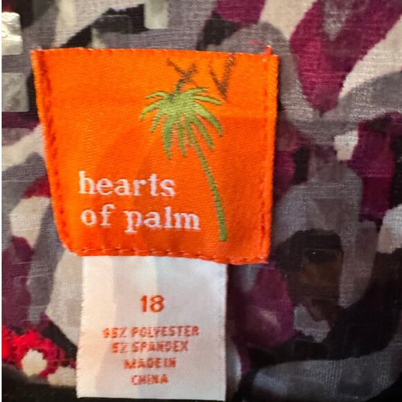 Hearts of palm sequin overlay boxy jacket 18 art to wear unique statement - Picture 5 of 6